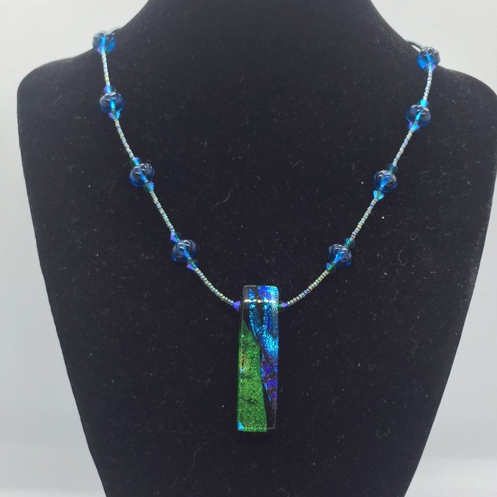 Jewel Toned / Beaded Necklace